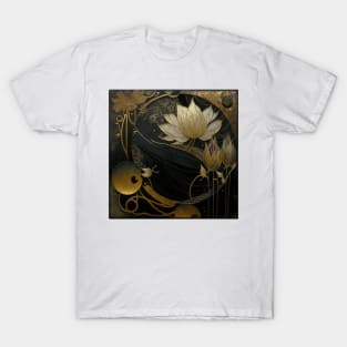 flower and gold T-Shirt